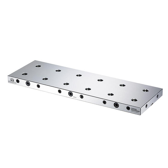 Zero point clamping bridge for 4-axis indexing table applications