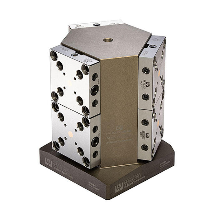 Zero point tombstone for horizontal machining centers